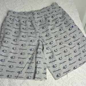 Champion Gray Logo Shorts